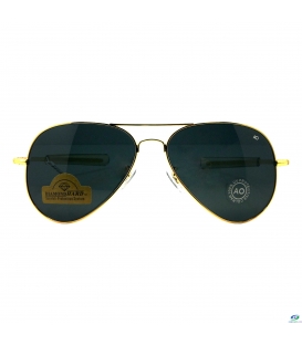 عینک آفتابی مردانه AO طلایی مدل 9017