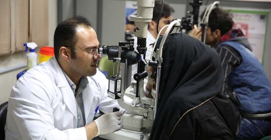 عینک سازی بیمارستان فارابی 
