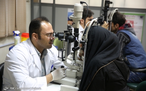 عینک سازی بیمارستان فارابی 