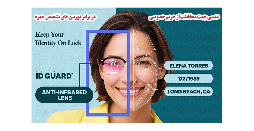 پوشش هوشمند برای محافظت از حریم خصوصی چشم